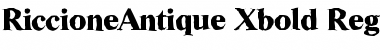 Download RiccioneAntique-Xbold Font Download RiccioneAntique-Xbold Font