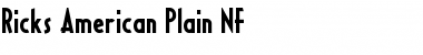 Download Ricks American Plain NF Font Download Ricks American Plain NF Font