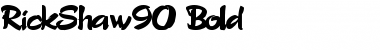 Download RickShaw90 Font Download RickShaw90 Font