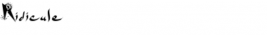 Download Ridicule Font Download Ridicule Font