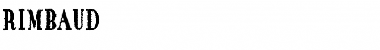 Download Rimbaud Font Download Rimbaud Font