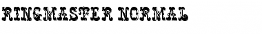 Download Ringmaster Font Download Ringmaster Font