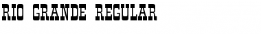 Download Rio Grande Font Download Rio Grande Font