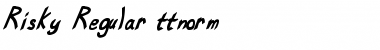 Download Risky Font Download Risky Font