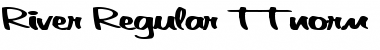 Download River Font Download River Font