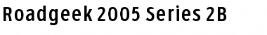 Download Roadgeek 2005 Series 2B Font Download Roadgeek 2005 Series 2B Font