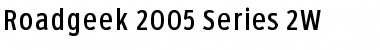 Download Roadgeek 2005 Series 2W Font Download Roadgeek 2005 Series 2W Font