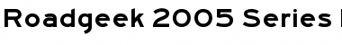 Download Roadgeek 2005 Series F Font Download Roadgeek 2005 Series F Font