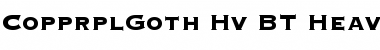 Download CopprplGoth Hv BT Font Download CopprplGoth Hv BT Font