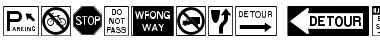 Download RoadSign Font Download RoadSign Font