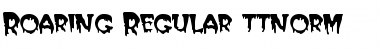 Download Roaring Font Download Roaring Font