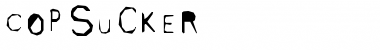 Download Copsucker Font Download Copsucker Font