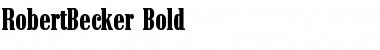 Download RobertBecker Font Download RobertBecker Font