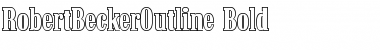 Download RobertBeckerOutline Font Download RobertBeckerOutline Font