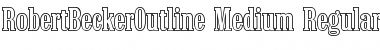 Download RobertBeckerOutline-Medium Font Download RobertBeckerOutline-Medium Font