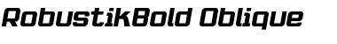 Download RobustikBold Oblique Font Download RobustikBold Oblique Font