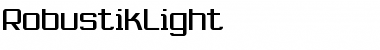 Download RobustikLight Font Download RobustikLight Font