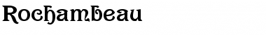 Download Rochambeau Font Download Rochambeau Font