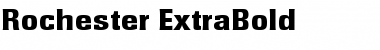 Download Rochester-ExtraBold Font Download Rochester-ExtraBold Font