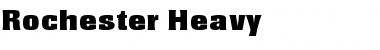 Download Rochester-Heavy Font Download Rochester-Heavy Font