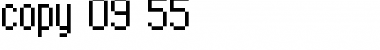 Download copy 09_55 Font Download copy 09_55 Font