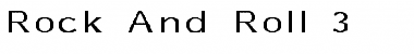 Download Rock And Roll 3 Font Download Rock And Roll 3 Font