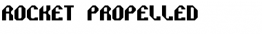 Download Rocket Propelled - DGL Font Download Rocket Propelled - DGL Font