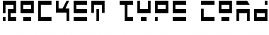 Download Rocket Type Condensed Font Download Rocket Type Condensed Font