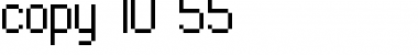 Download copy 10_55 Font Download copy 10_55 Font