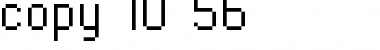 Download copy 10_56 Font Download copy 10_56 Font