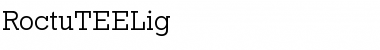 Download RoctuTEELig Font Download RoctuTEELig Font