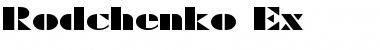 Download Rodchenko Ex Font Download Rodchenko Ex Font