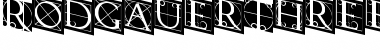 Download RodgauerThree Font Download RodgauerThree Font
