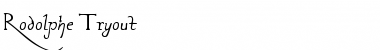 Download Rodolphe Tryout Font Download Rodolphe Tryout Font