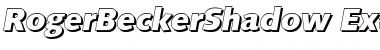 Download RogerBeckerShadow-ExtraBold Font Download RogerBeckerShadow-ExtraBold Font