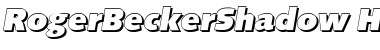 Download RogerBeckerShadow-Heavy Font Download RogerBeckerShadow-Heavy Font