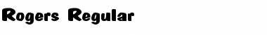 Download Rogers Font Download Rogers Font
