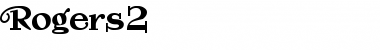 Download Rogers2 Font Download Rogers2 Font
