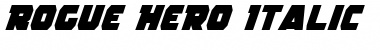 Download Rogue Hero Italic Font Download Rogue Hero Italic Font