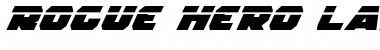 Download Rogue Hero LasEx Italic Font Download Rogue Hero LasEx Italic Font