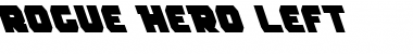 Download Rogue Hero Left Font Download Rogue Hero Left Font
