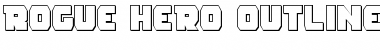 Download Rogue Hero Outline Font Download Rogue Hero Outline Font