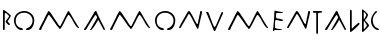 Download RomaMonumentalBC Font Download RomaMonumentalBC Font