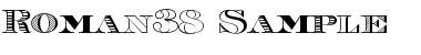 Download Roman38-Sample Font Download Roman38-Sample Font