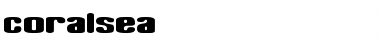 Download CoralSea Font Download CoralSea Font
