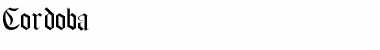 Download Cordoba Font Download Cordoba Font