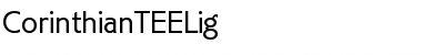 Download CorinthianTEELig Font Download CorinthianTEELig Font