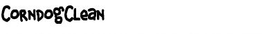 Download CorndogClean Font Download CorndogClean Font