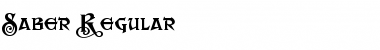 Download Saber Regular Font Download Saber Regular Font