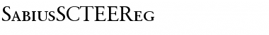 Download SabiusSCTEEReg Font Download SabiusSCTEEReg Font